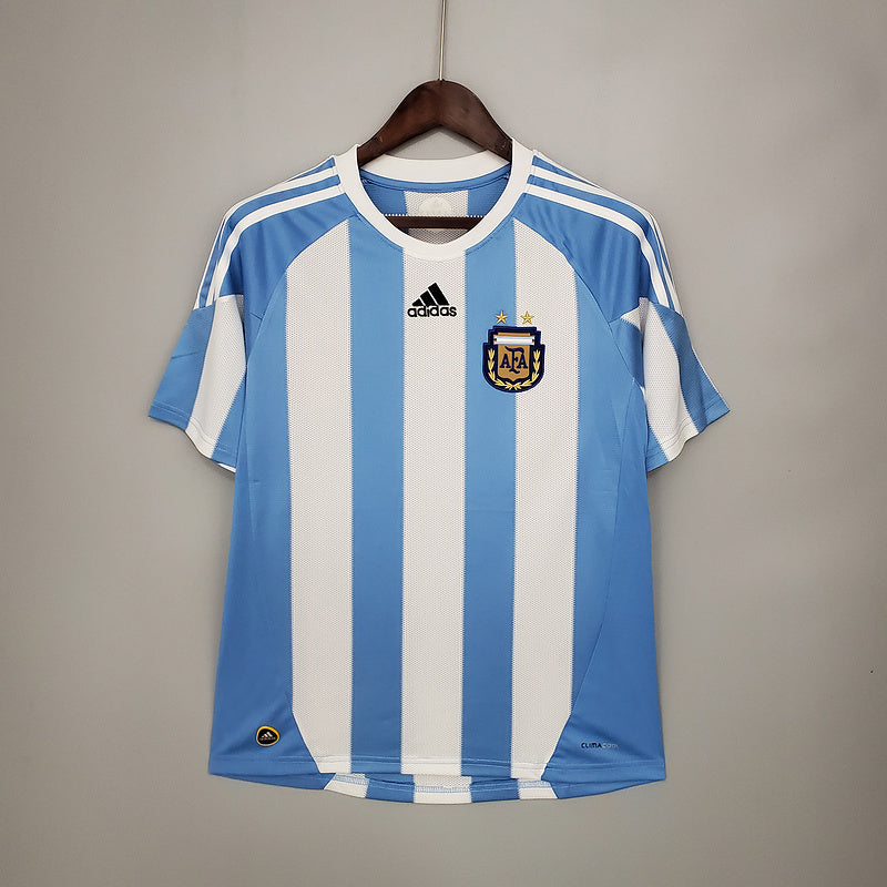 Camiseta Versión Fan Argentina Mundial 2010 Mood Sports